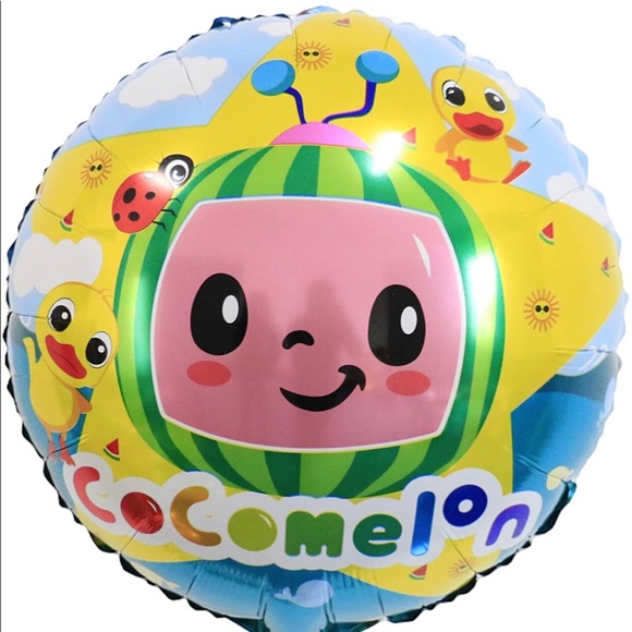 3 5pack cocomelon balloons party decorations - Picture 4 of 7